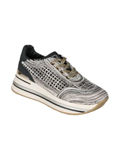 Laura Biagiotti Sneakers donna traforate con platform - nero