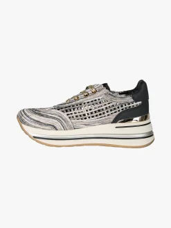 Laura Biagiotti Sneakers donna traforate con platform - nero