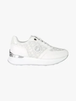 Laura Biagiotti Sneakers donna stringate con platform - bianco