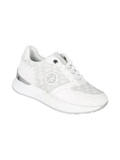 Laura Biagiotti Sneakers donna stringate con platform - bianco