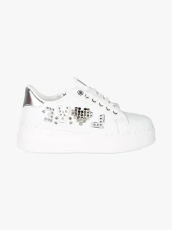 Laura Biagiotti Sneakers donna gioiello con platform - argento