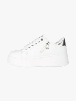 Laura Biagiotti Sneakers donna gioiello con platform - argento