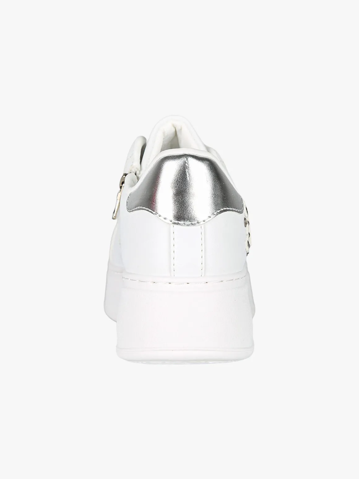 Laura Biagiotti Sneakers donna gioiello con platform - argento