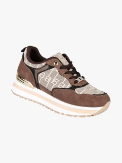 Laura Biagiotti Sneakers donna stringate con platform - moro