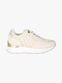 Laura Biagiotti Sneakers donna stringate con platform - beige