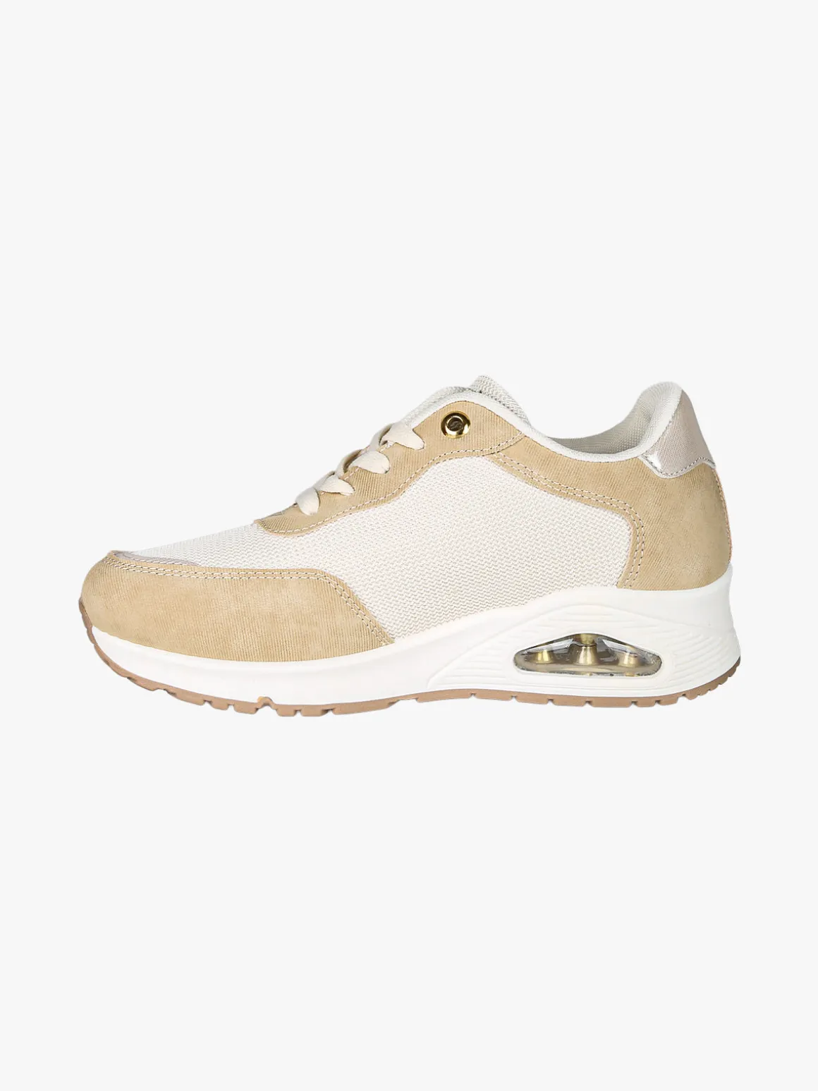 Laura Biagiotti Sneakers donna stringate con air - beige