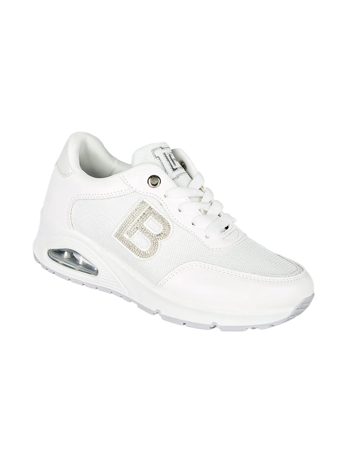 Laura Biagiotti Sneakers donna stringate con air - bianco