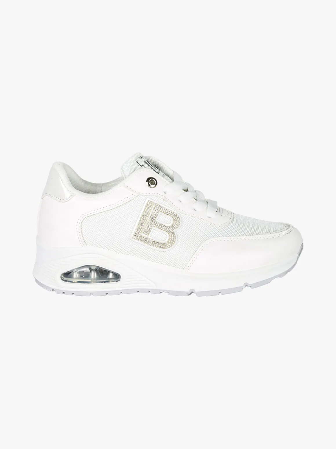 Laura Biagiotti Sneakers donna stringate con air - bianco