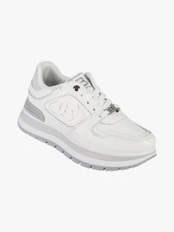 Laura Biagiotti Sneakers donna stringate con platform - bianco