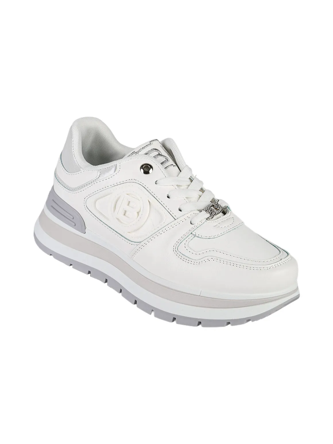 Laura Biagiotti Sneakers donna stringate con platform - bianco