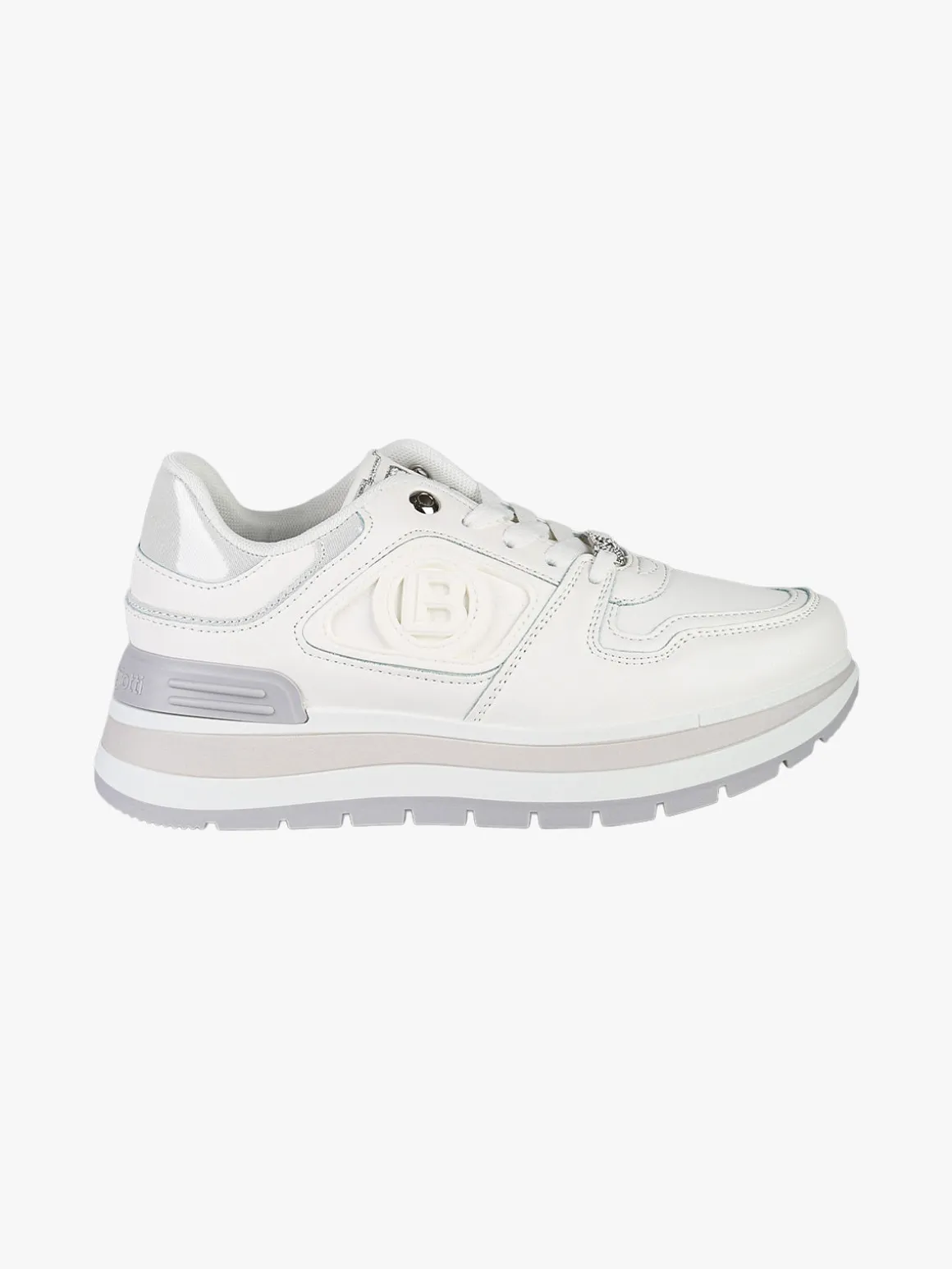 Laura Biagiotti Sneakers donna stringate con platform - bianco