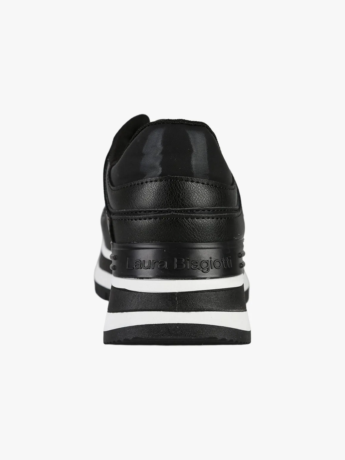 Laura Biagiotti Sneakers donna stringate con platform - nero
