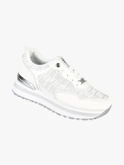 Laura Biagiotti Sneakers donna stringate con platform - bianco