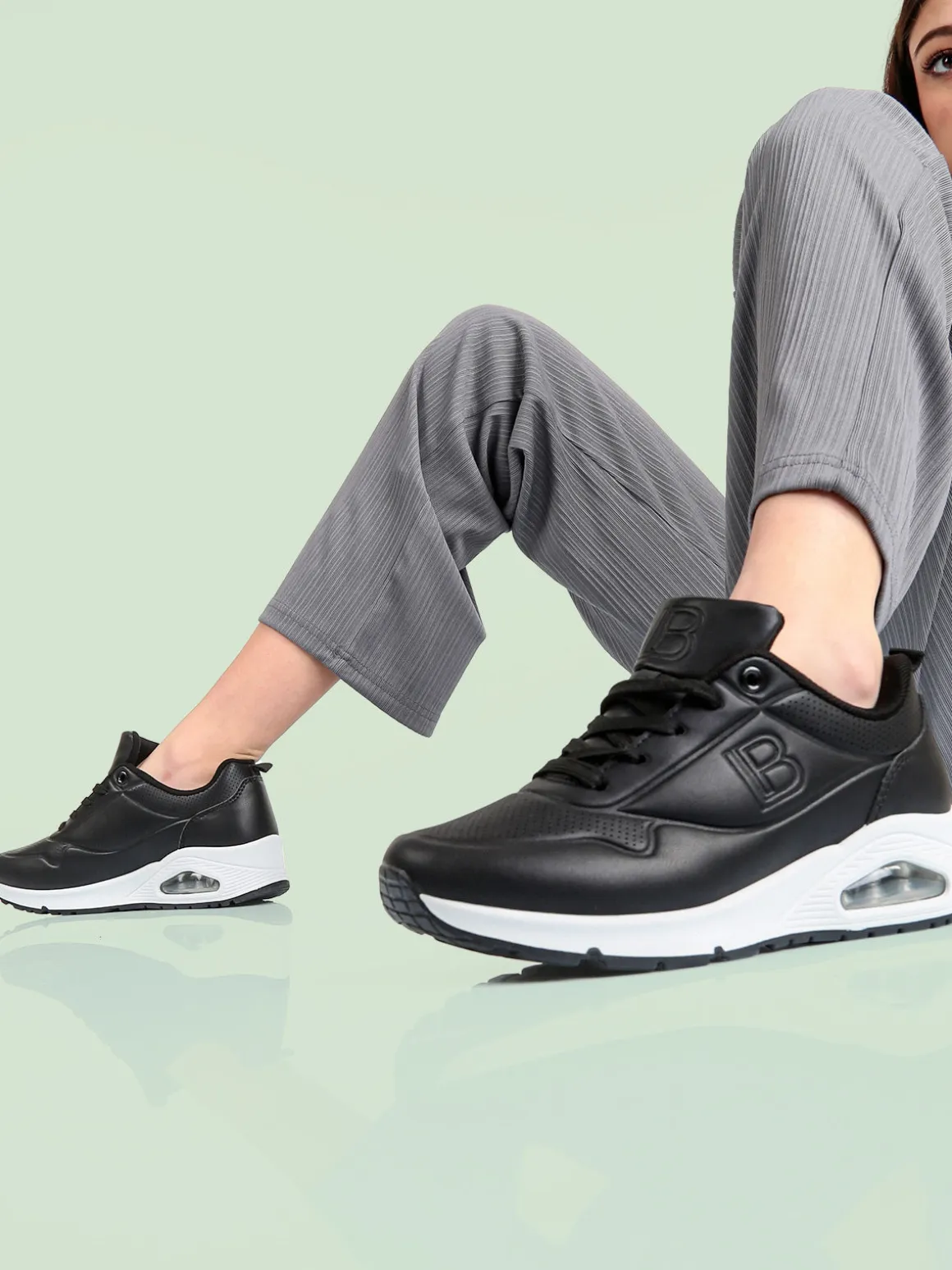 Laura Biagiotti Sneakers donna stringate con air
