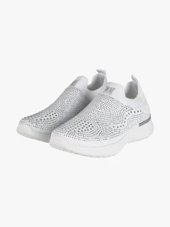Laura Biagiotti Sneakers donna slip on con strass