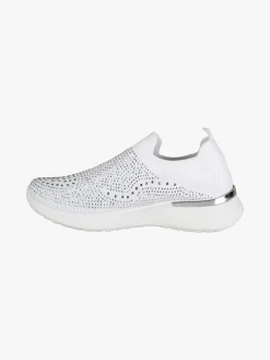 Laura Biagiotti Sneakers donna slip on con strass
