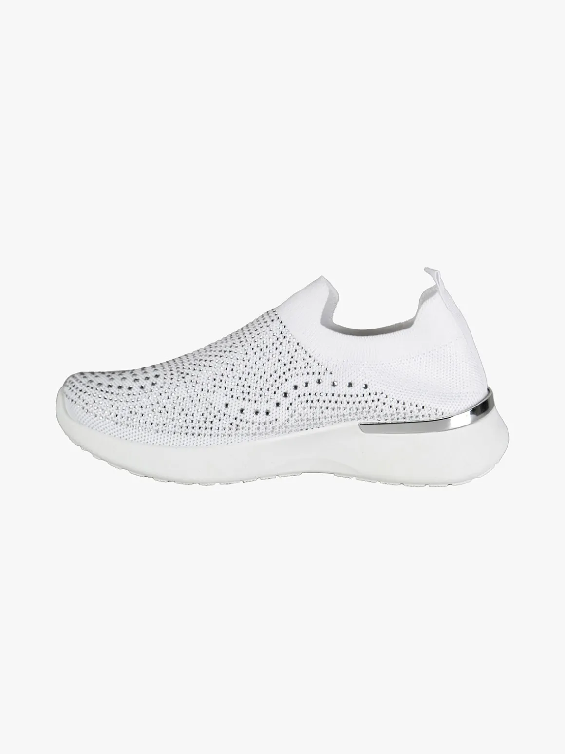 Laura Biagiotti Sneakers donna slip on con strass