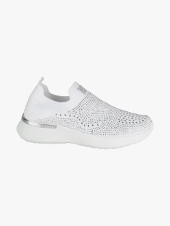 Laura Biagiotti Sneakers donna slip on con strass