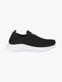 Laura Biagiotti Sneakers donna slip on con borchie - nero