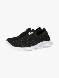 Laura Biagiotti Sneakers donna slip on con borchie - nero