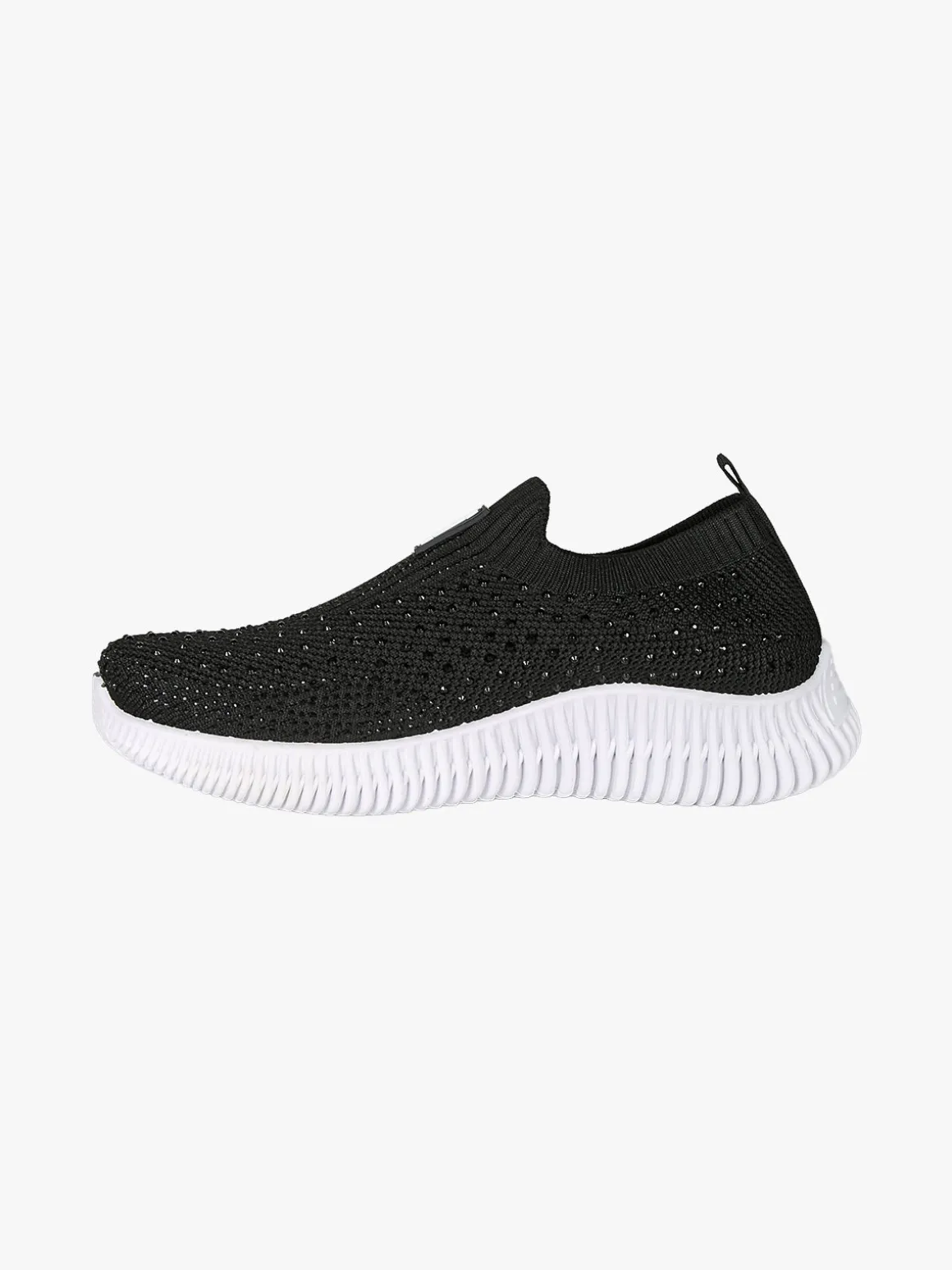 Laura Biagiotti Sneakers donna slip on con borchie - nero