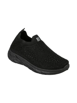Laura Biagiotti Sneakers donna slip on con borchie - nero