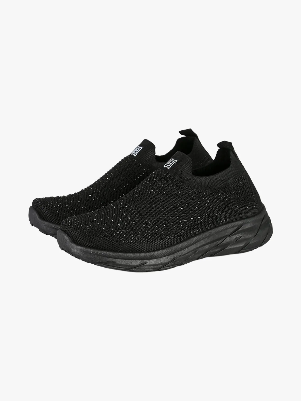 Laura Biagiotti Sneakers donna slip on con borchie - nero