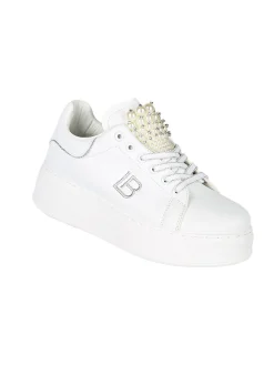 Laura Biagiotti Sneakers gioiello da donna con platform - bianco