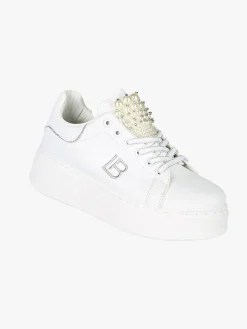 Laura Biagiotti Sneakers gioiello da donna con platform - bianco