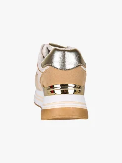 Laura Biagiotti Sneakers stringate da donna con paltform - beige