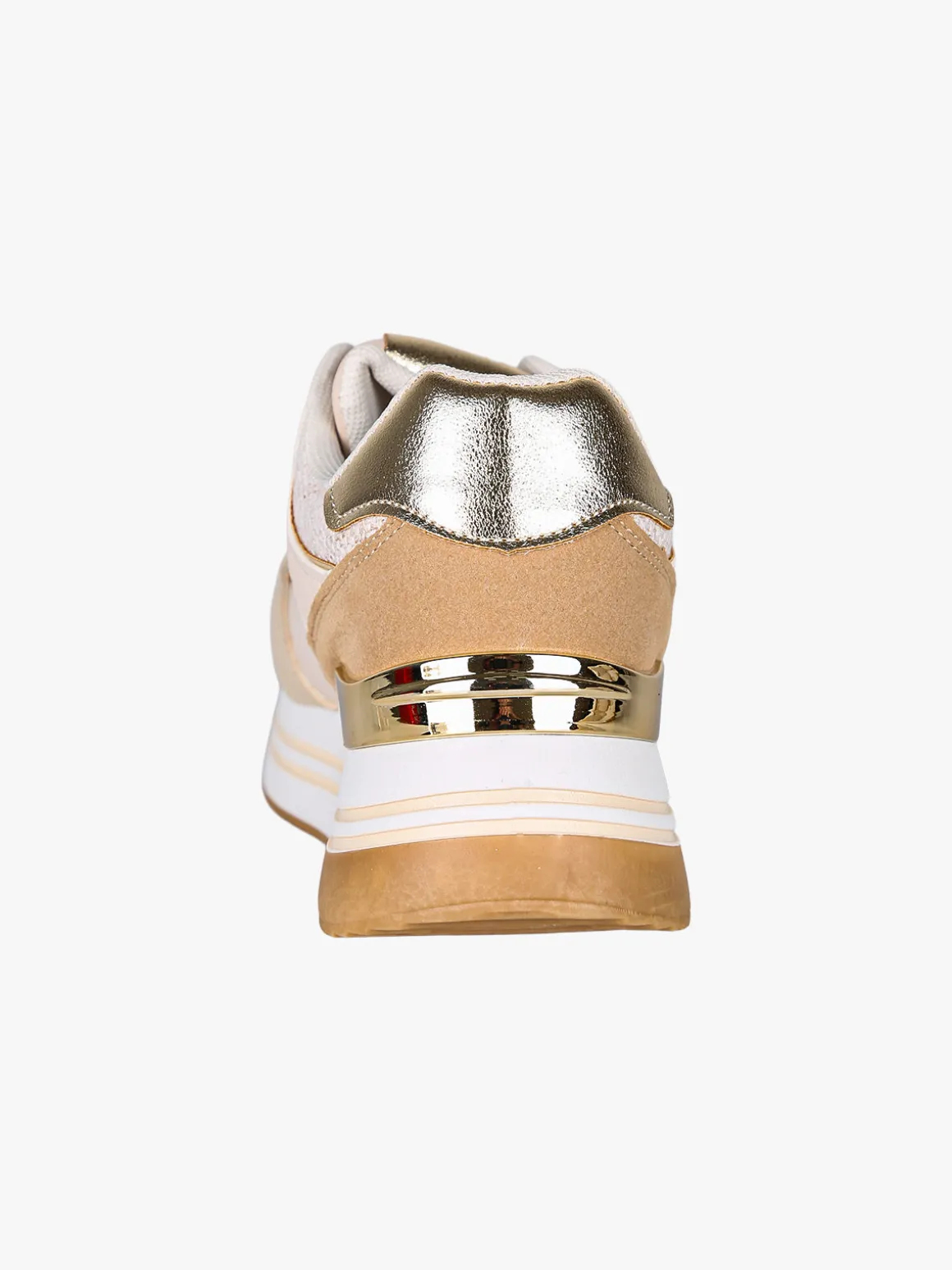 Laura Biagiotti Sneakers stringate da donna con paltform - beige