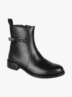 Laura Biagiotti Stivaletti donna minimal bassi con zip - nero