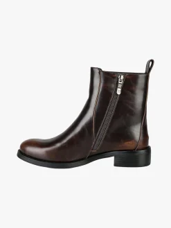 Laura Biagiotti Stivaletti donna minimal bassi con zip - moro