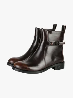 Laura Biagiotti Stivaletti donna minimal bassi con zip - moro