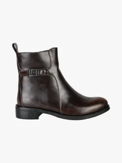 Laura Biagiotti Stivaletti donna minimal bassi con zip - moro