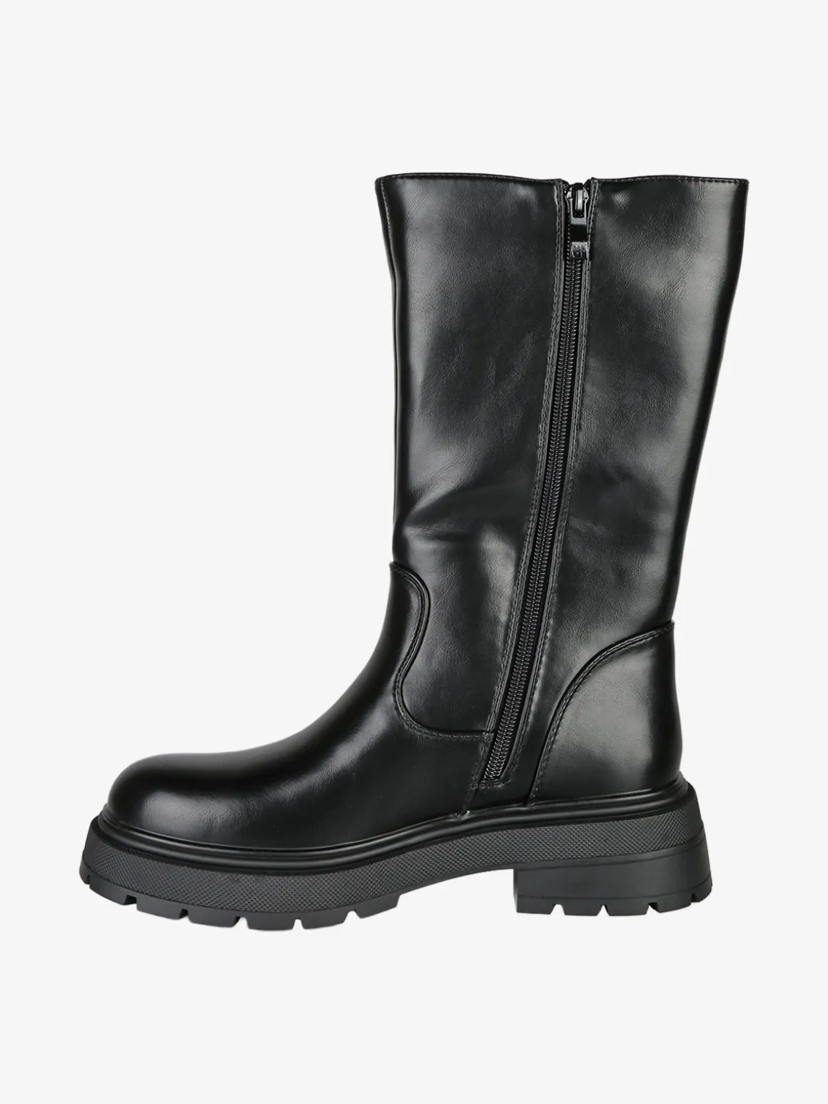 Laura Biagiotti Stivaletti donna chunky con cerniere - nero