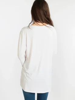 Laura Biagiotti T-shirt da donna lunga con stampa