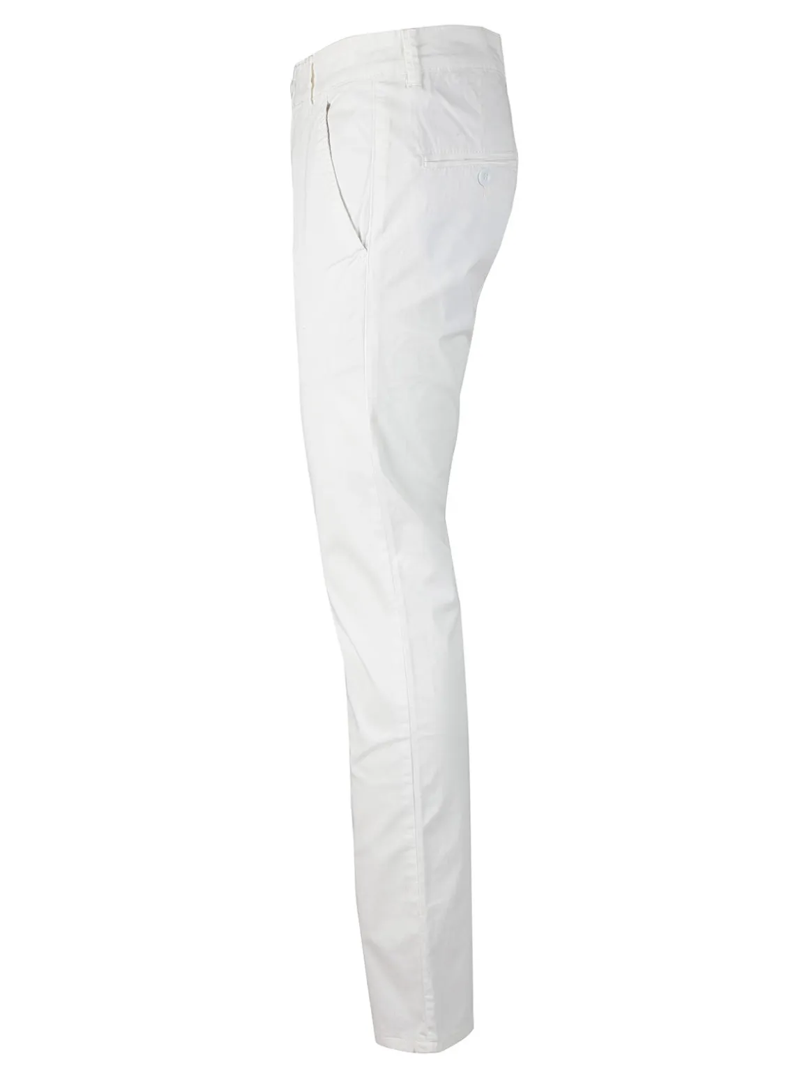 Leeyo Jeans Pantaloni bianchi da uomo in cotone