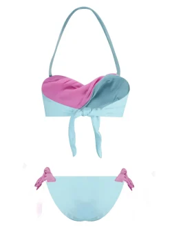 Leonado Costume bambina 2 pezzi bicolore