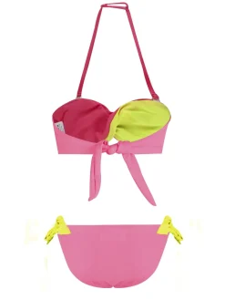 Leonado Costume bambina 2 pezzi bicolore