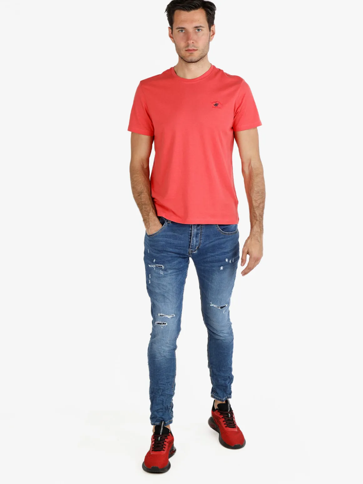 Leox Jeans da uomo con strappi
