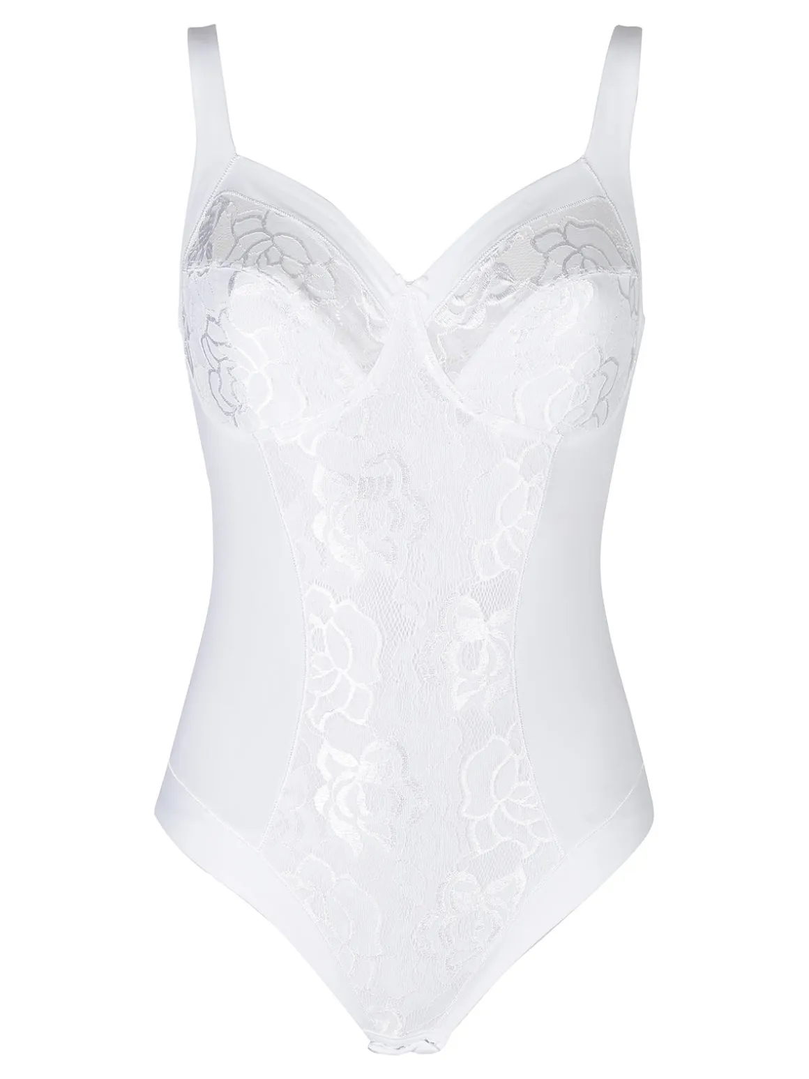 Lepel DOLCEPIZZO 234 Body con pizzo e coppe sfoderate senza ferretto