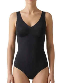 Lepel SKIN2SKIN BODYBRA Body donna con reggiseno in microfibra - nero