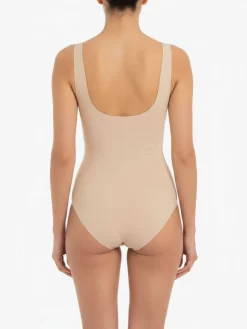 Lepel SKIN2SKIN BODYBRA Body donna con reggiseno in microfibra - nudo