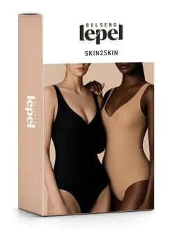 Lepel SKIN2SKIN BODYBRA Body donna con reggiseno in microfibra - nudo