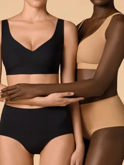 Lepel SKIN2SKIN BRA Reggiseno donna in microfibra senza cuciture - moro
