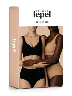 Lepel SKIN2SKIN BRA Reggiseno donna in microfibra senza cuciture - nudo