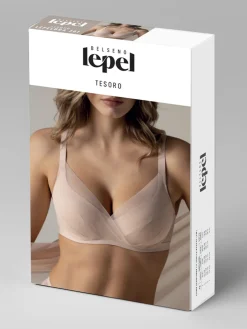 Lepel TESORO LEPELBRA 301 Reggiseno donna con ferretto coppa C - coffe
