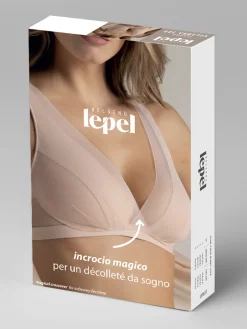 Lepel TESORO VELABRA 300 Reggiseno donna senza ferretto coppa B - nero