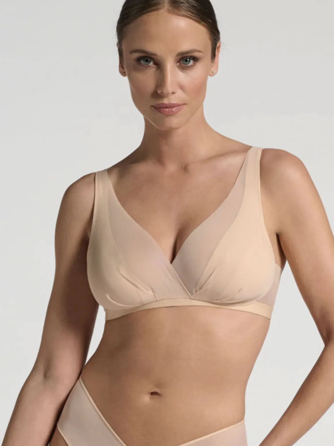 Lepel TESORO VELABRA 300 Reggiseno donna senza ferretto coppa B - cipria